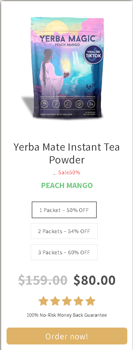 Yerba Magic Price
